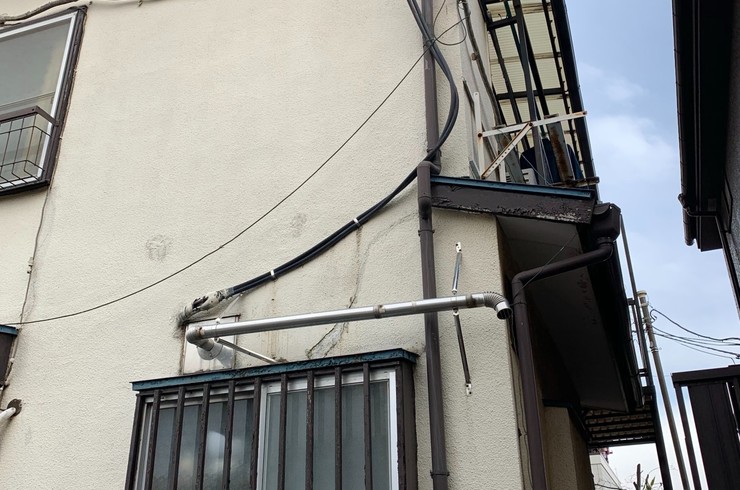 外壁洗浄後写真